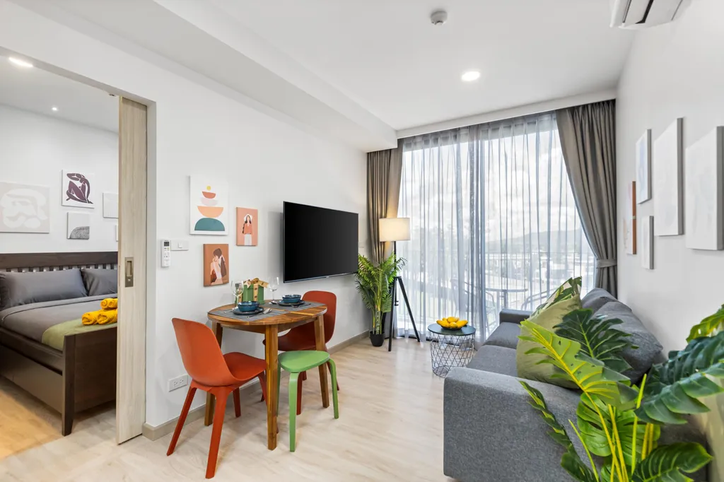 Квартира Новые дизайнерские апартаменты Skypark в Laguna Phuke с видом на гольф — аренда посуточно в Пхукет