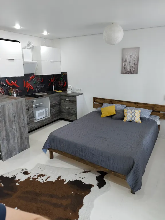 Квартира Уютная студия в районе Метелёво — Тюмень