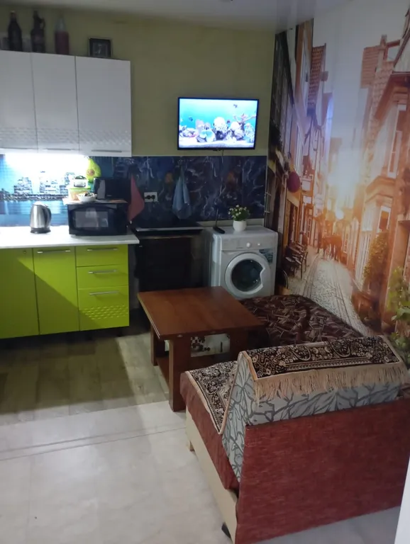 Семейный отдых в двух-комнатной квартире у Аквапарка на второй линии