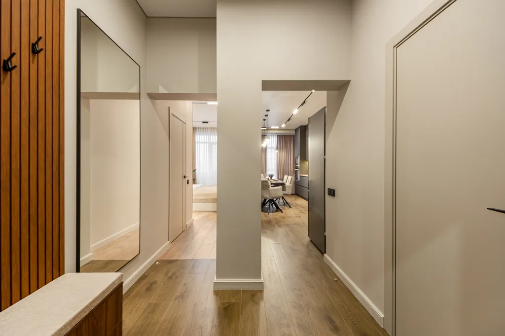 Апартамент с характером с видом на Эльбрус в доме с часами