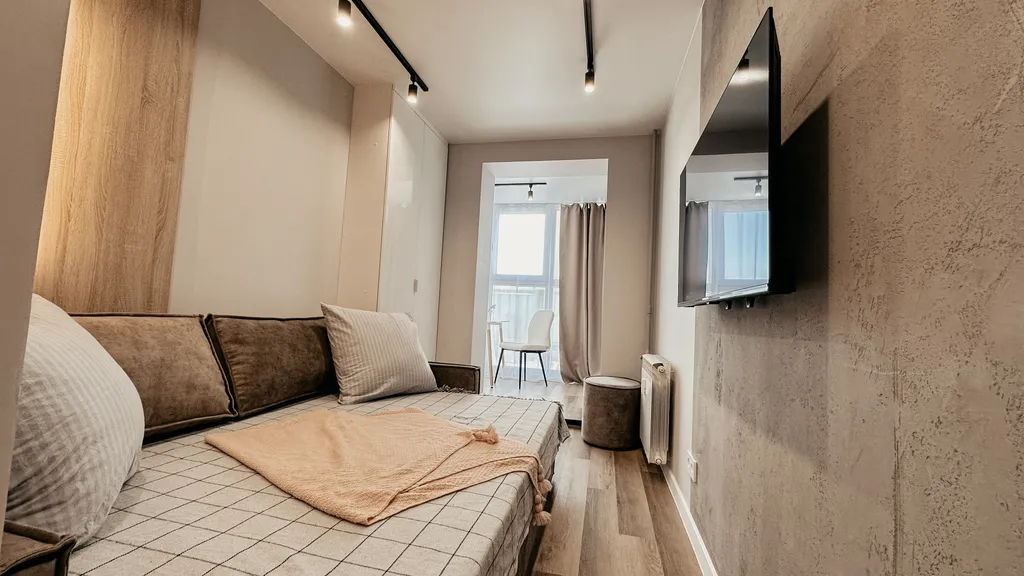 Квартира Квартира с бесконтактным заселением в любое время, с закрытой парковкой под видеонаблюдением — Хабаровск