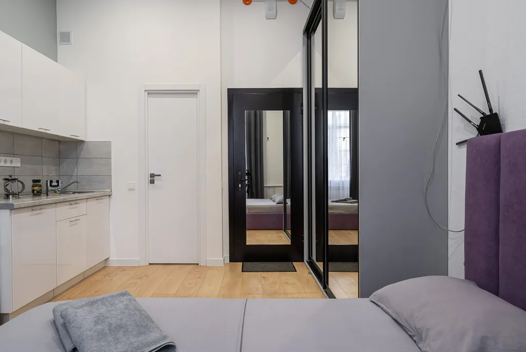 Квартира Квартира Новая уютная студия у метро Бабушкинская — Москва