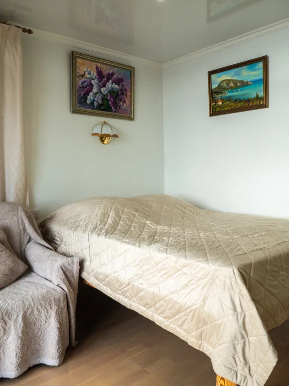 Уютная студия с видом на море и город