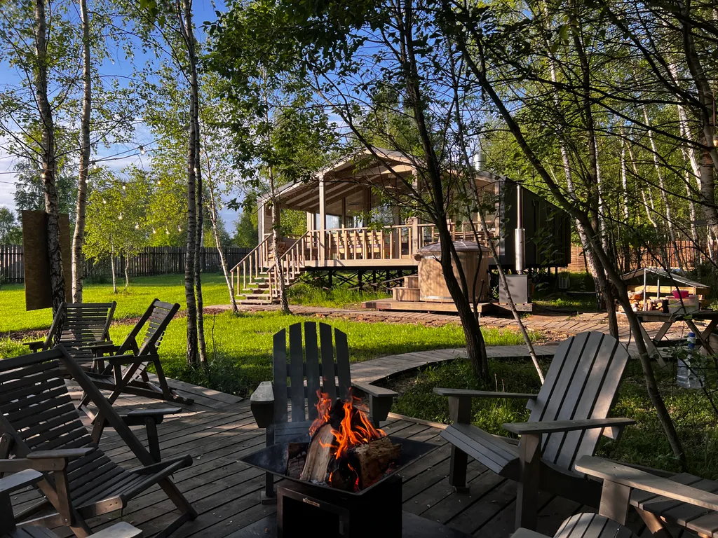 Гостевой дом в березовой роще