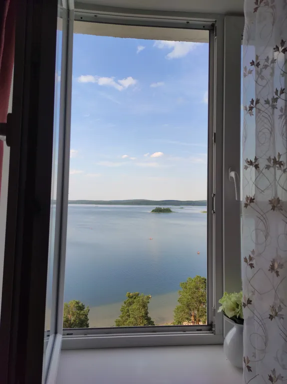 Уютная квартира с видом на озеро Кисегач