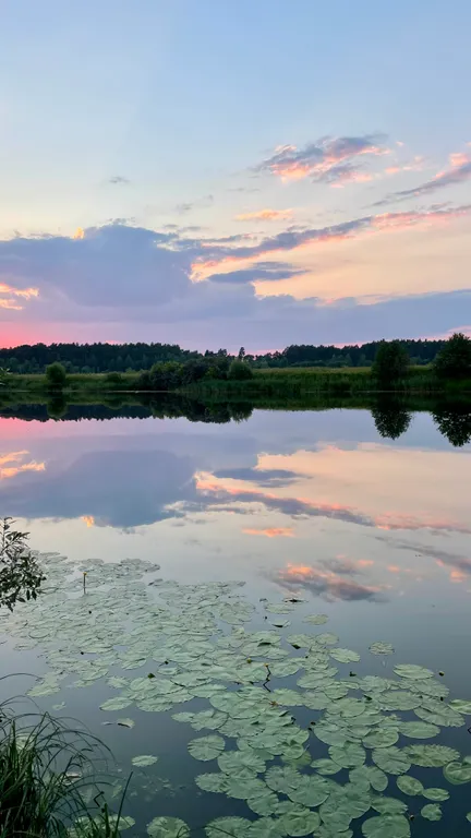 Домик у реки на первой линии