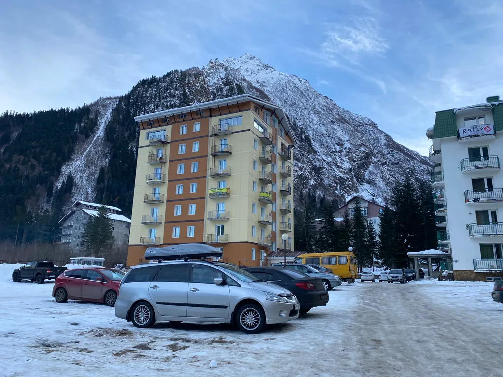 Уютная студия среди гор