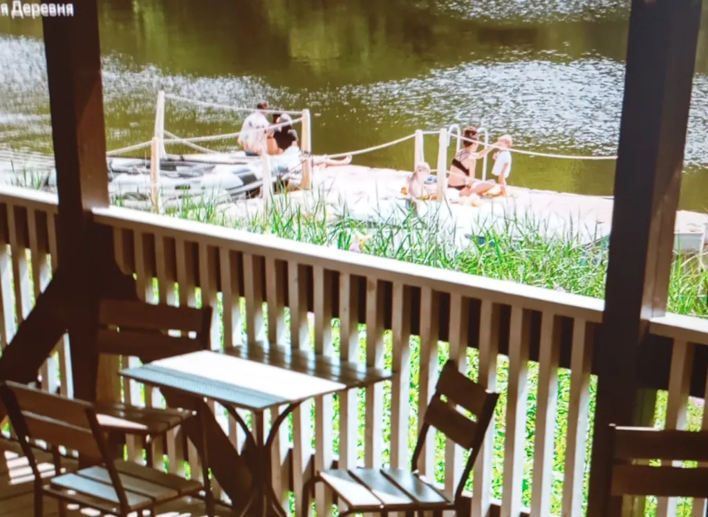 Домик для отдыха с видом на большую воду