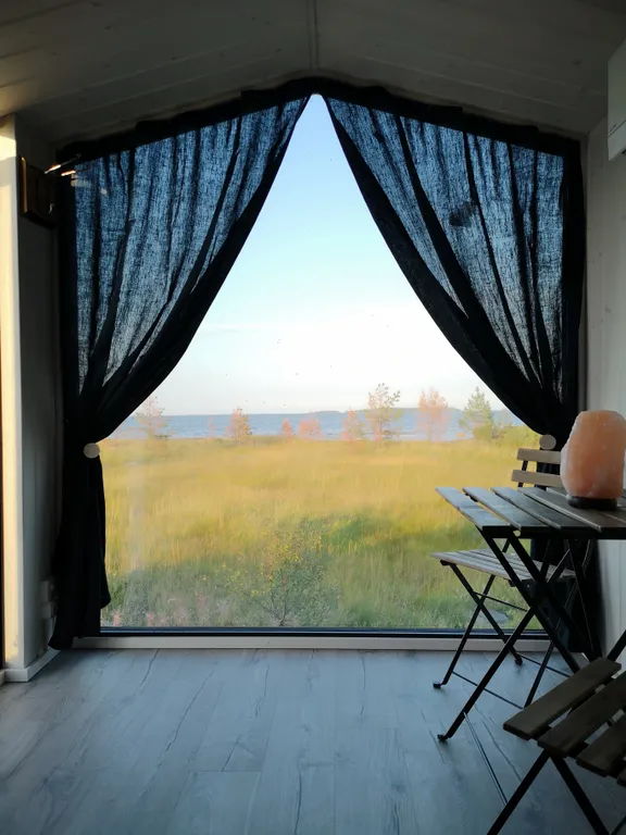 Эко-лодж на берегу Белого моря