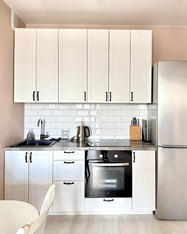 Уютная двушка на 12 этаже с видом на озеро