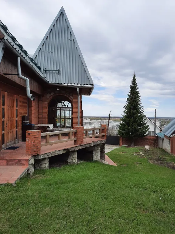 Коттедж Эко-дом шале с камином на краю леса с видом на горную местность — аренда посуточно в Белокуриха