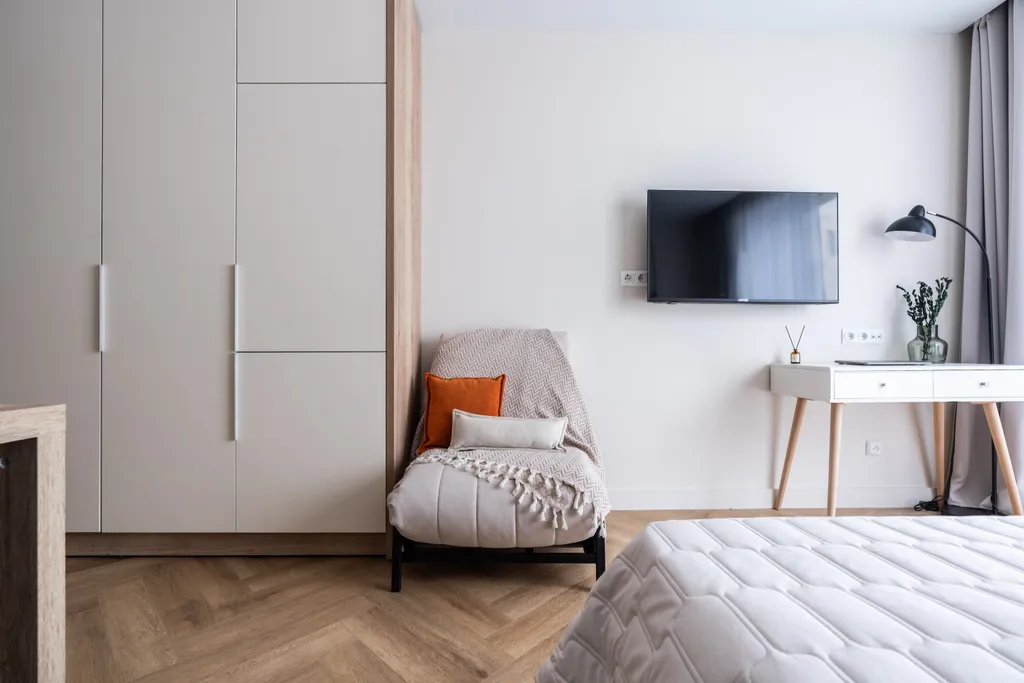 Современная студия Globus Apart в ЖК Yes Marata