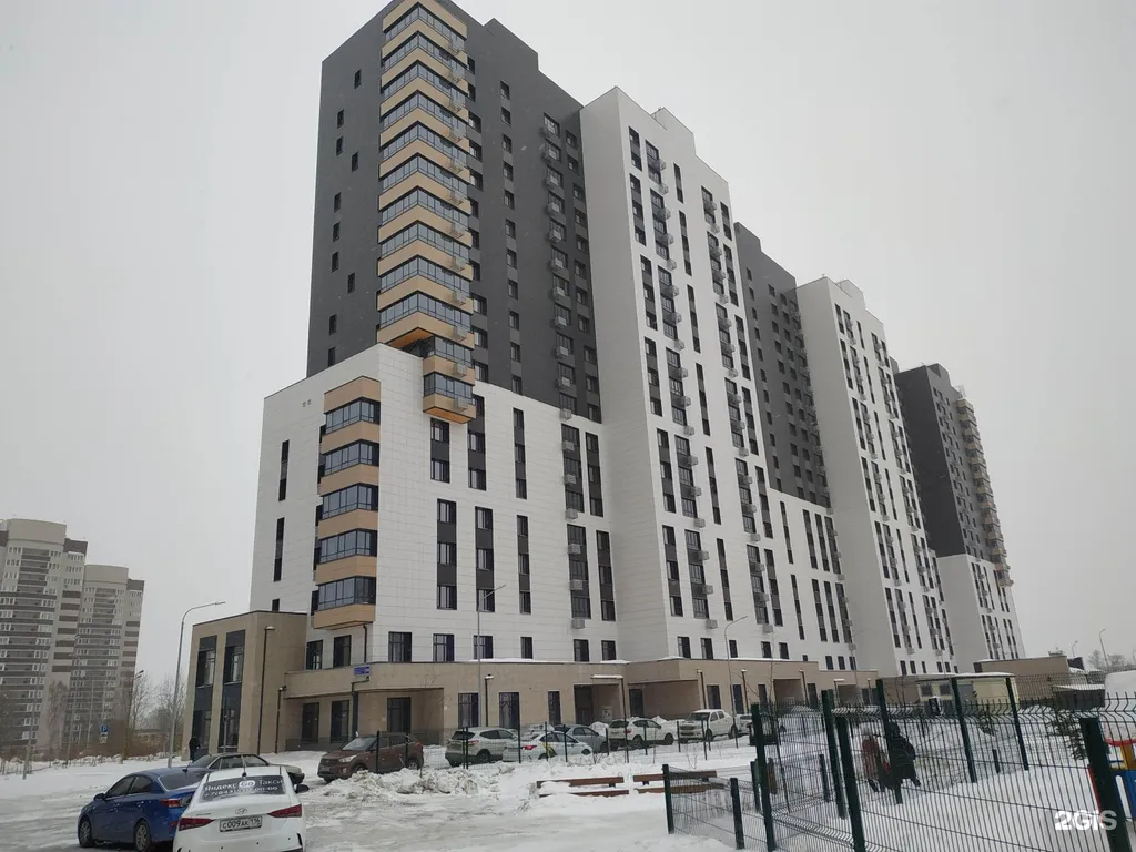 Квартира Белоснежная 2-к квартира в новом доме ЖК 21 век рядом с ТЦ Мега — Казань