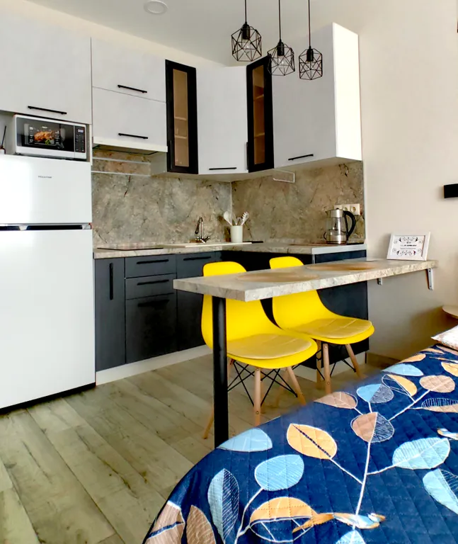 Стильная новая студия в ЖК Аралия