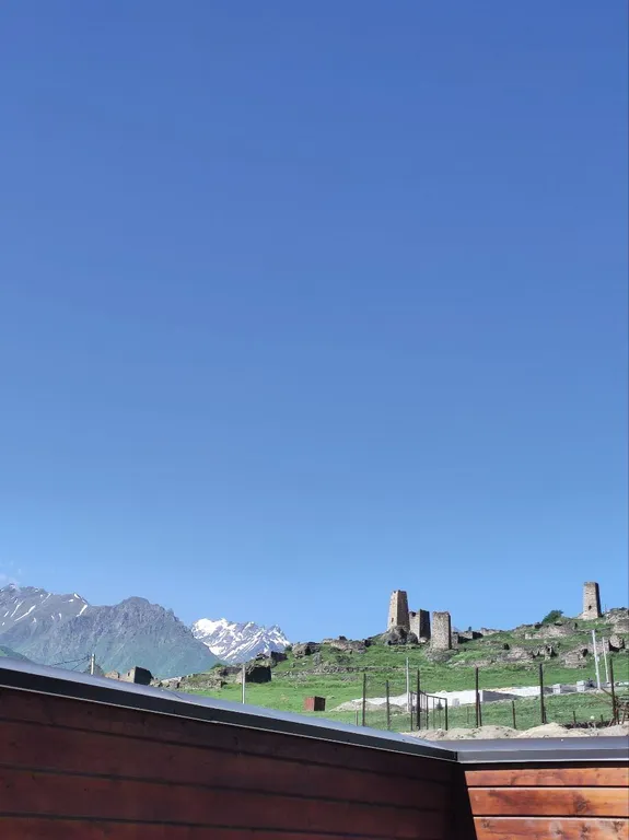 Коттедж с видом на горы