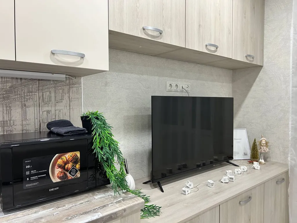 Студия с видом на Волгу на 10 этаже