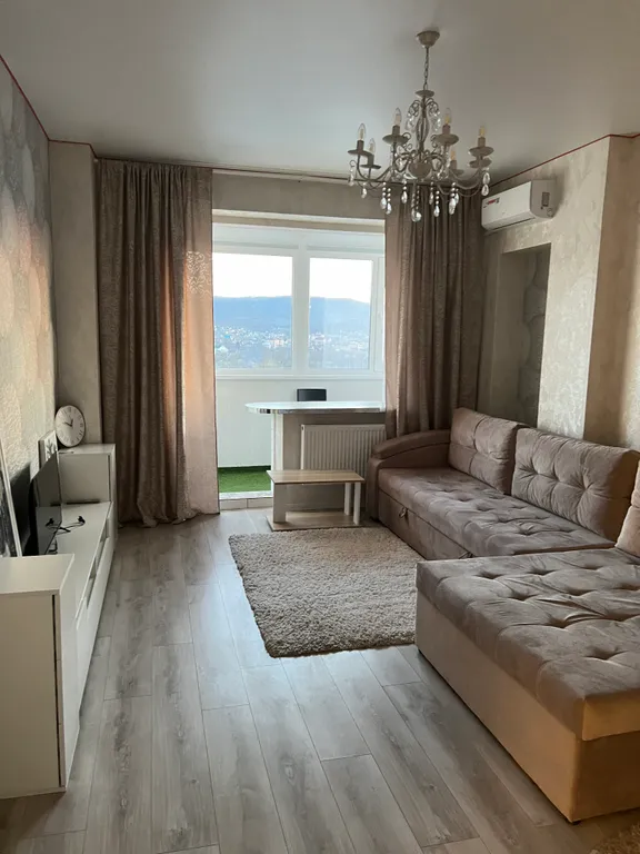 Квартира Уютная квартира с шикарным видом на город и горы — Горячий Ключ