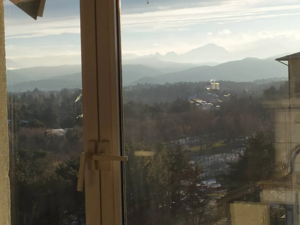 Красивый вид на горы