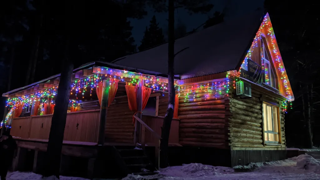 Дом Феникс в лесу