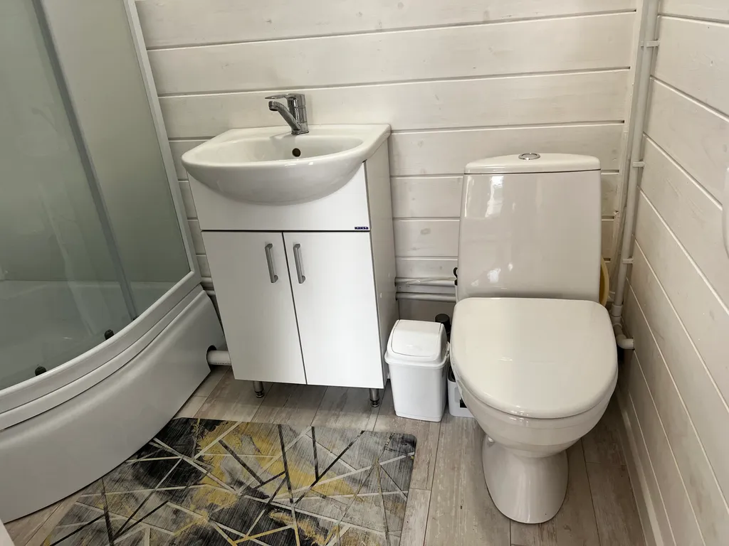 Белоснежный дом у горнолыжного курорта