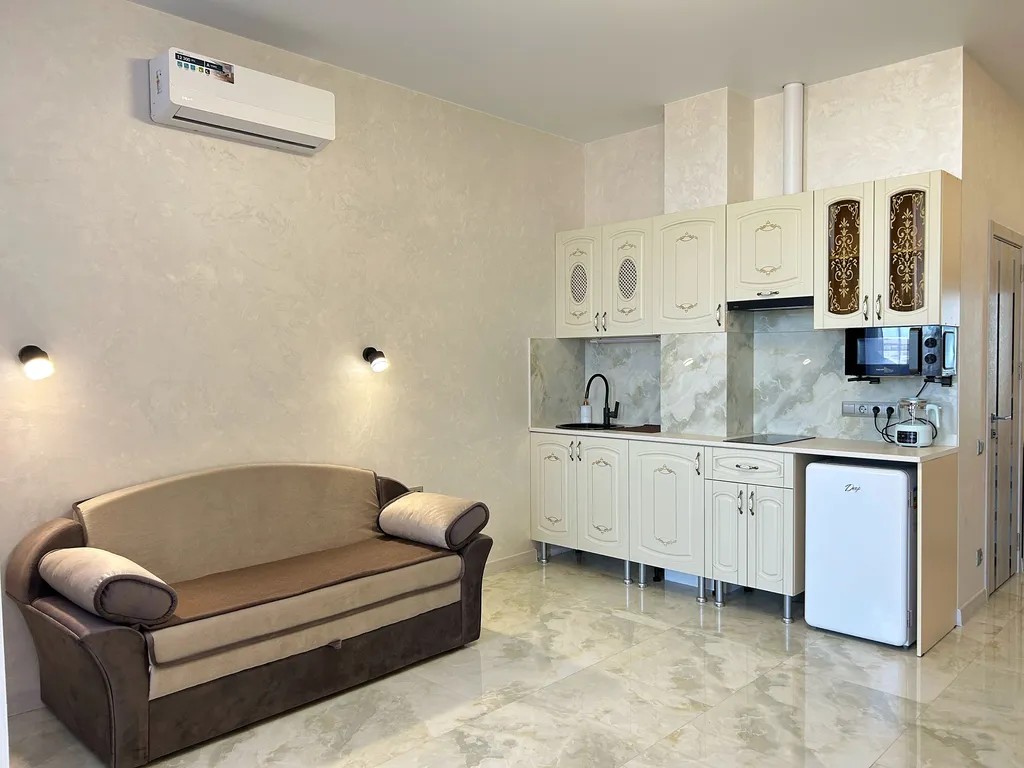 Квартира Квартира Уютная студия в ЖК Грин Сейл — Сириус