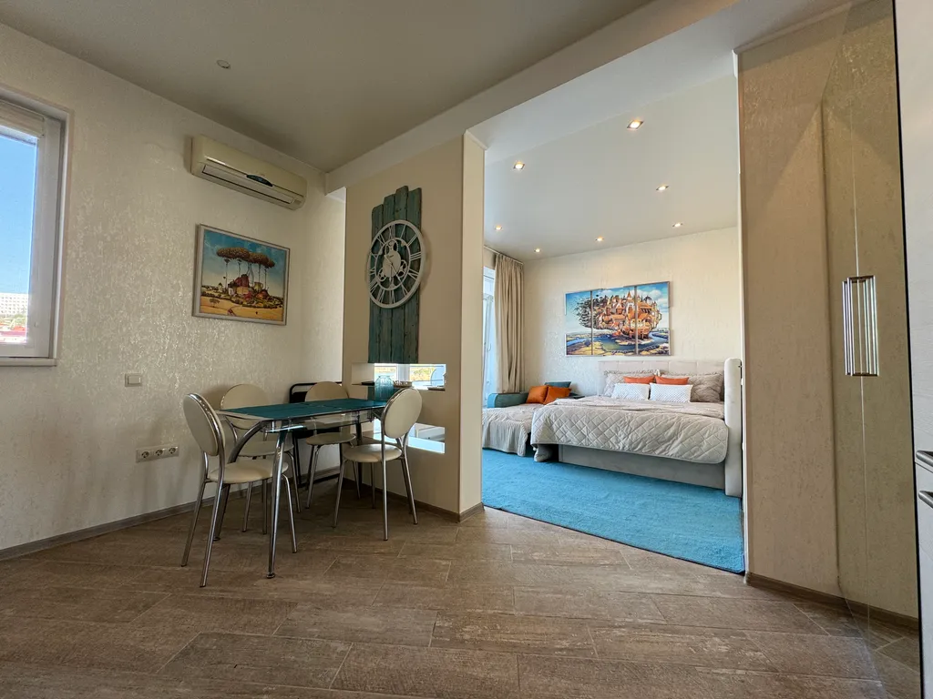 Квартира 1-комнатная квартира, пляж 10 минут, рядом Парк Победы — Севастополь