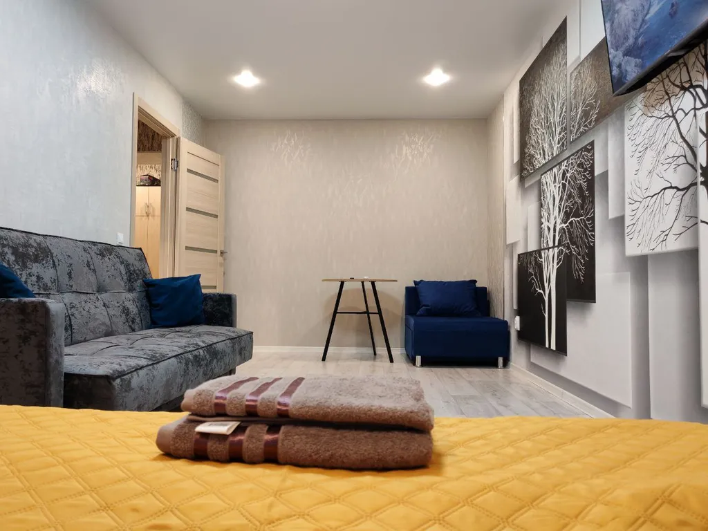 Уютная квартира с видом на город с дизайнерским ремонтом