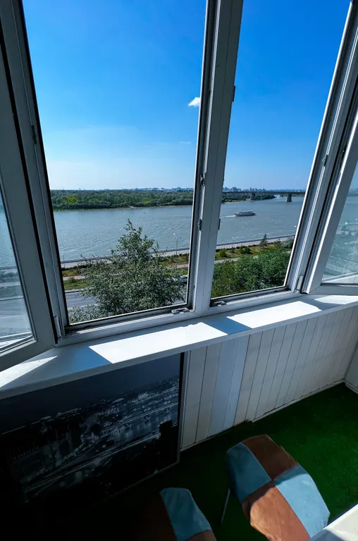 Квартира Студия с видом на Иртыш — Омск