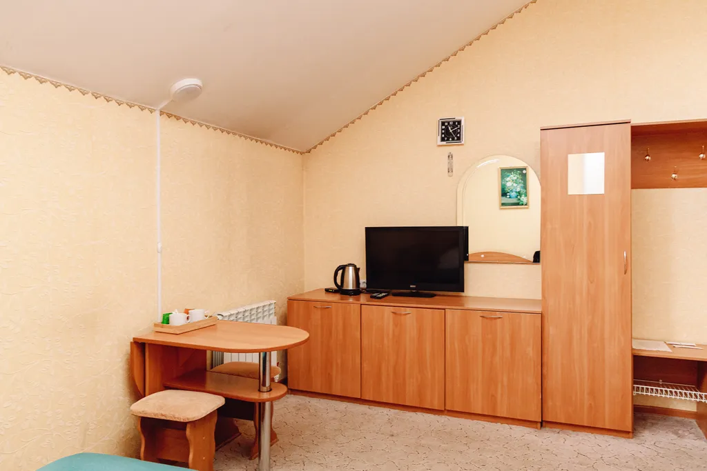 Двухместный номер с 1 кроватью на мансарде