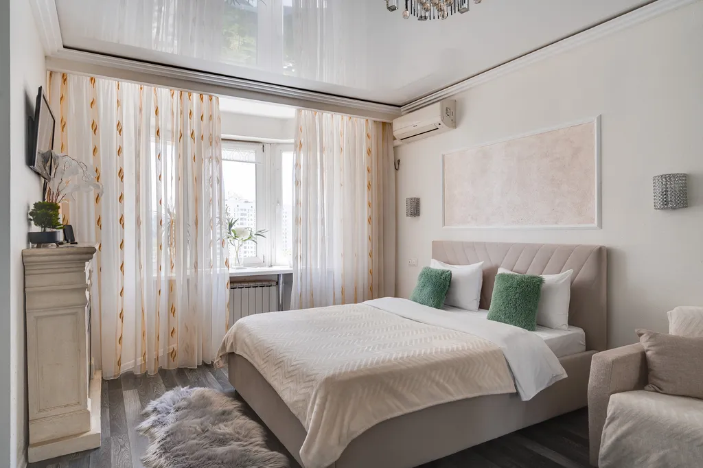 Однокомнатная квартира с камином