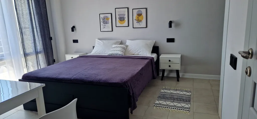 Квартира Квартира Студия с кухней и балконом на 2-3 человека — Лазаревское