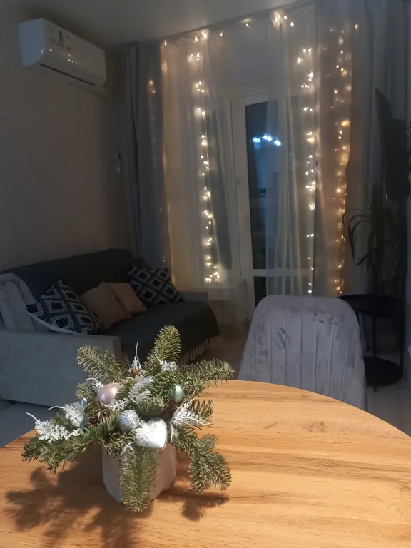 Апартаменты с закатом на озеро