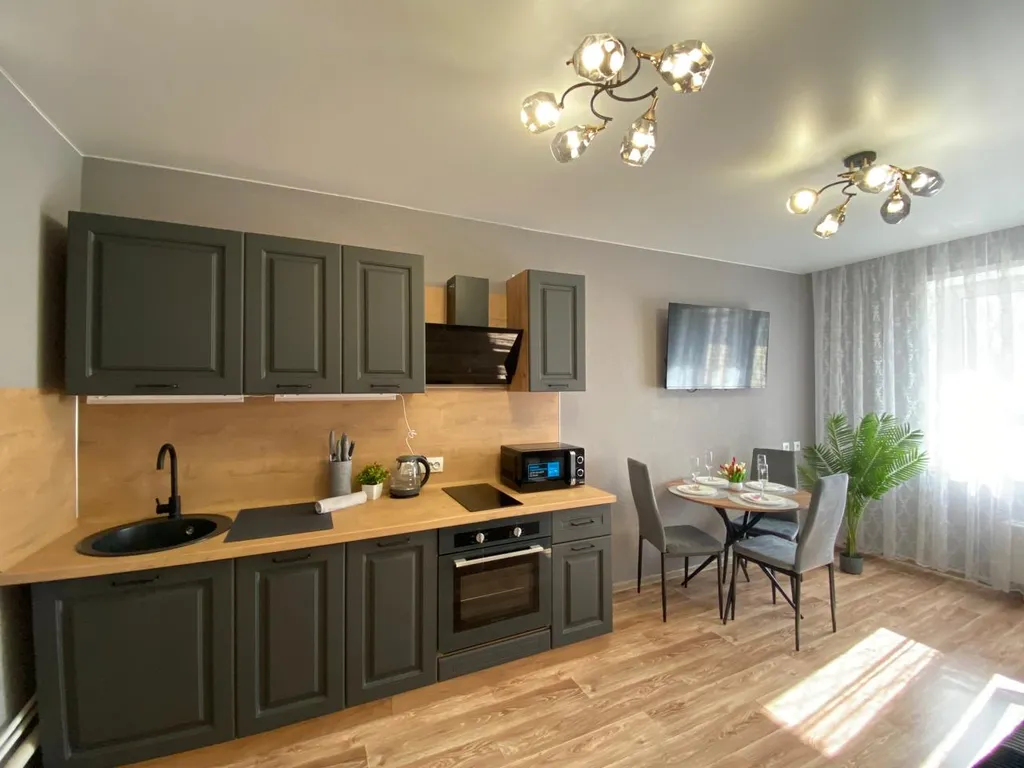 Квартира Квартира Уютная евродвушка в центре на набережной Енисея — Красноярск