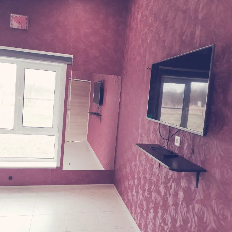 Новый дом с сауной возле леса