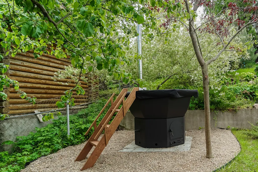 Дом 56m2 — чан, кухня, Wi-Fi