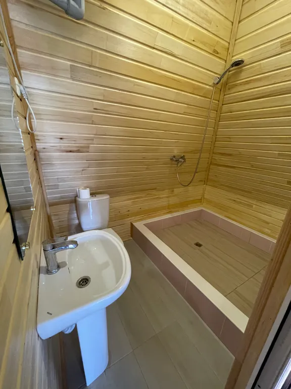 Студия с видом на море и горы