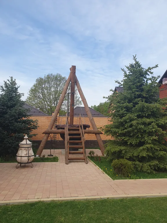 Уютный загородный дом из бруса с баней и чаном на дровах