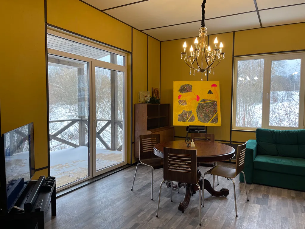 Концепт-усадьба возле голубых озер Речная пристань