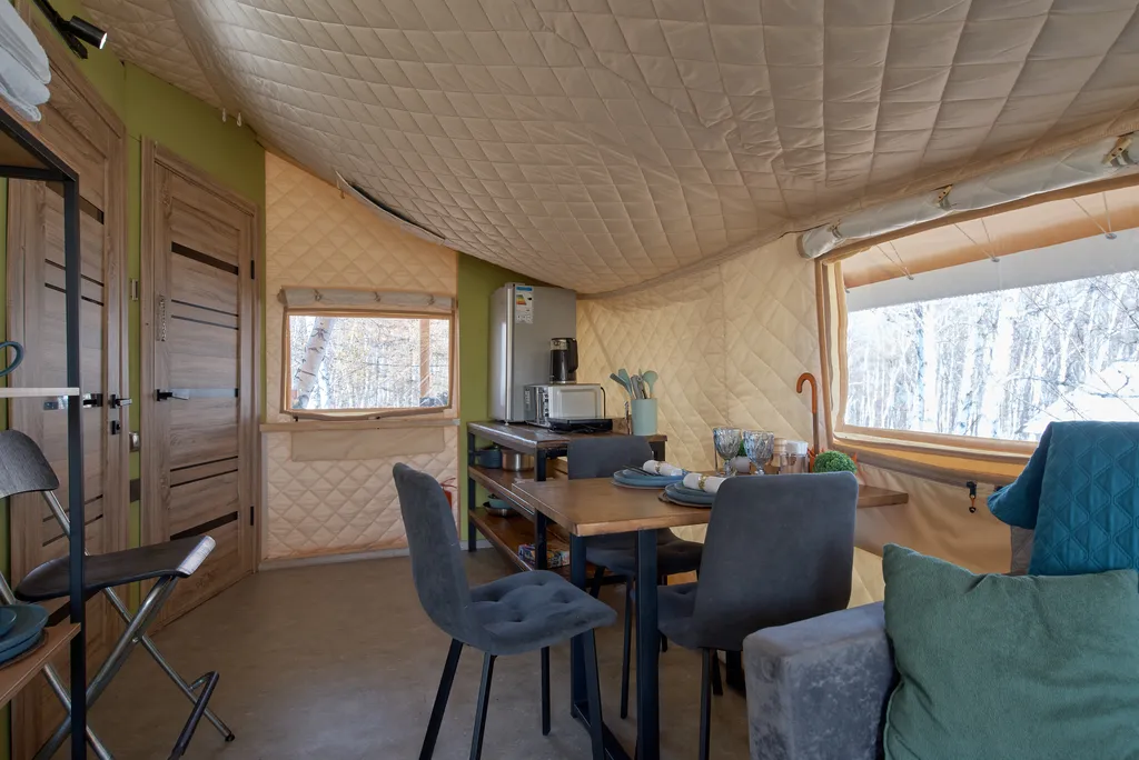 Уютное шале на природе в экопарке