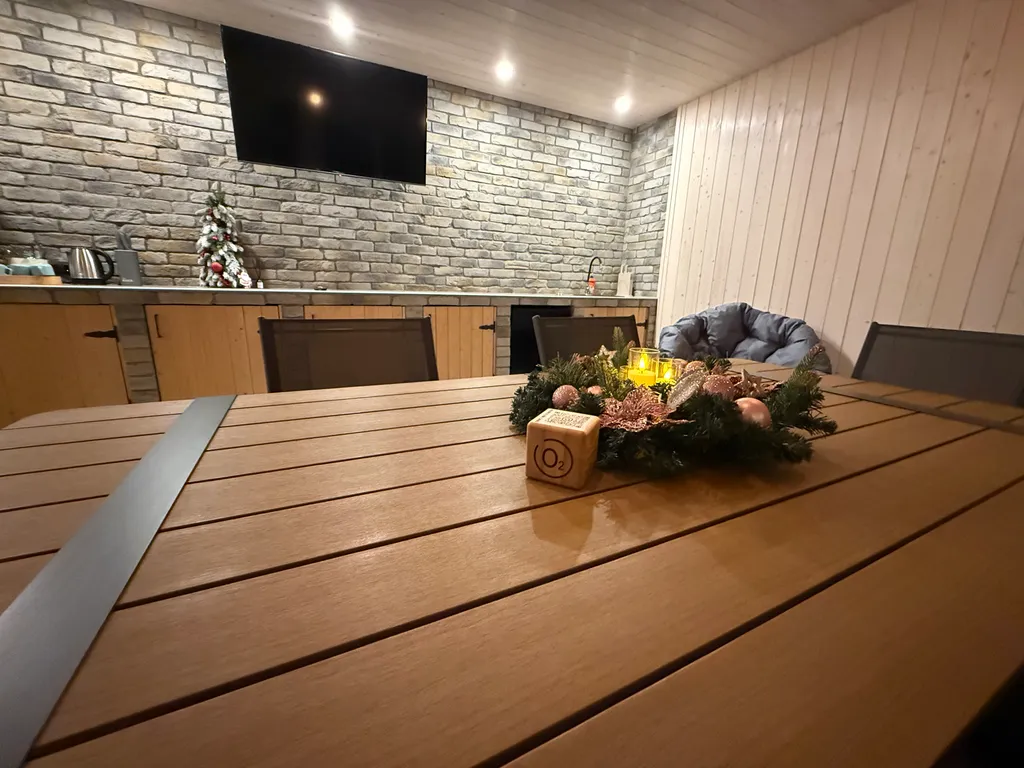 Загородный дом с баней, чаном и беседкой Kislorod O2