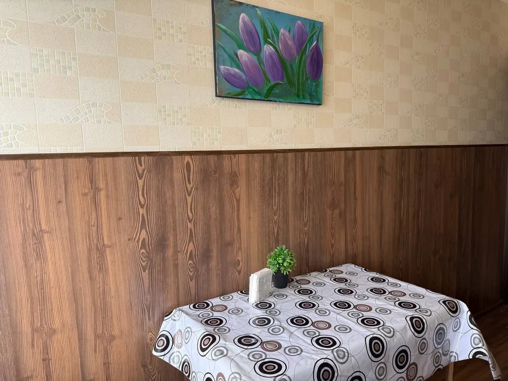 Уютная 1-к квартира с шикарным видом и большой кроватью