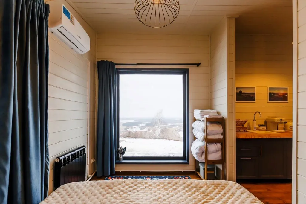 Дом Лаванда в старинном русском селе