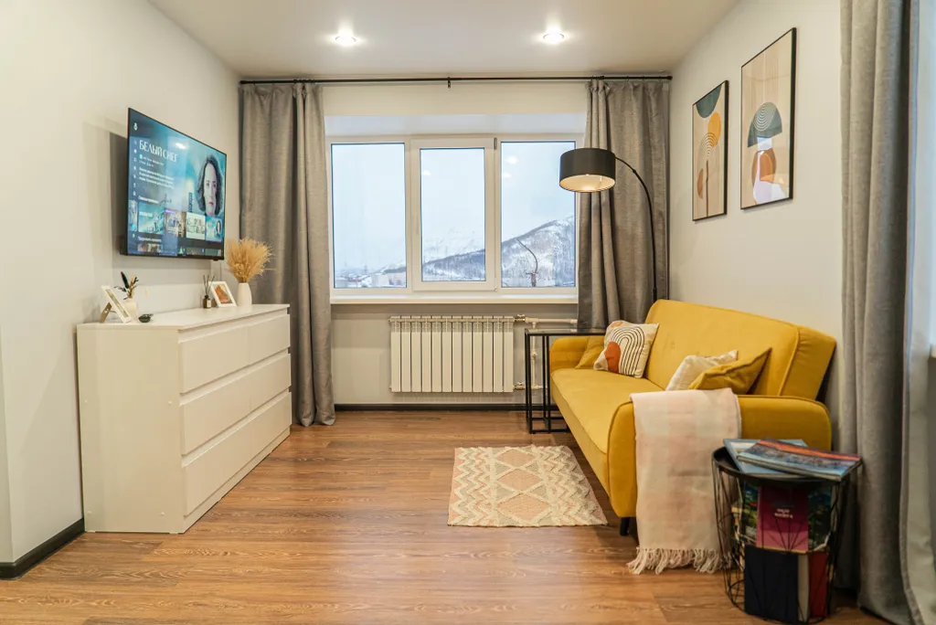 Квартира Стильная квартира с видом на горы и озеро — Кировск