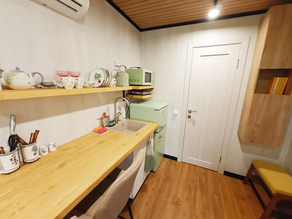 Дом 10m2 — чан, кухня, Wi-Fi