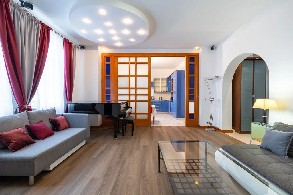 Квартира Квартира Апартамент с роялем и большой угловой ванной — Москва