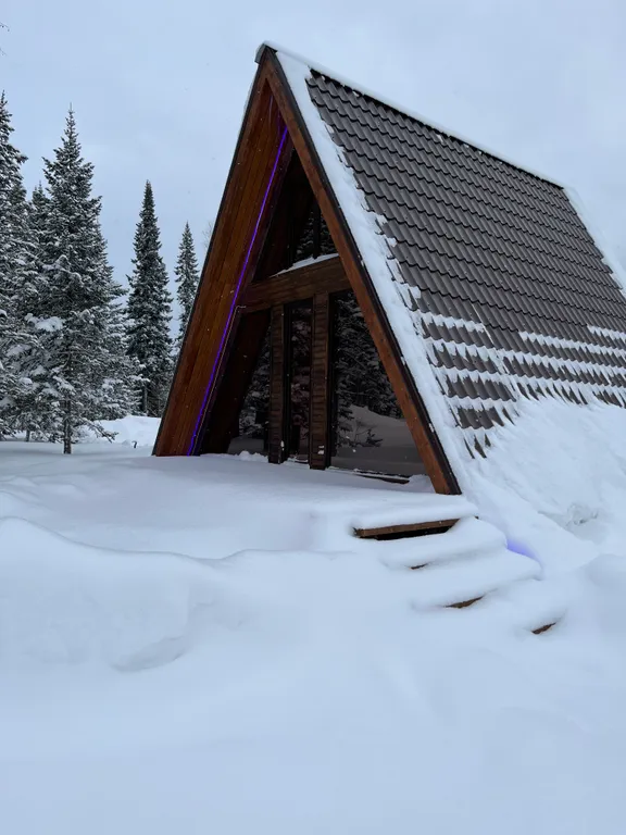 Коттедж Коттедж A-frame V igolkah — Шерегеш