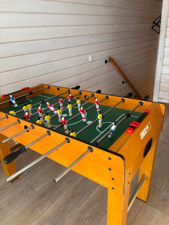 Дом у Коркинского озера с баней, купелью и детской площадкой.