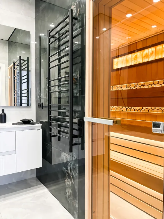 Люкс-евродвушка с сауной и балконом Европа