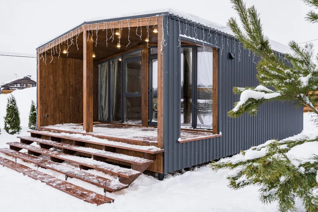 Семейный коттедж с 1 спальней