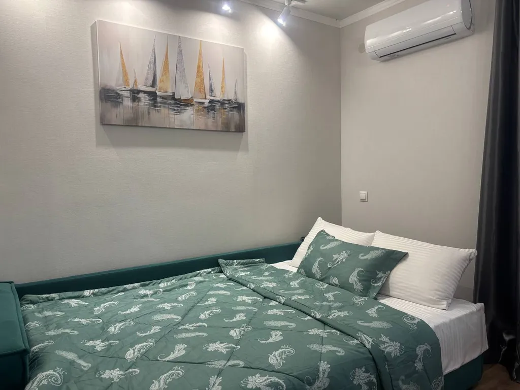 Уютная квартира с видом на гору